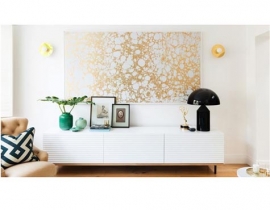 Why Your Living Room Should Include a Hint of Gold