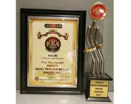 KALKI wins the award for the most trusted brand in Fashion!