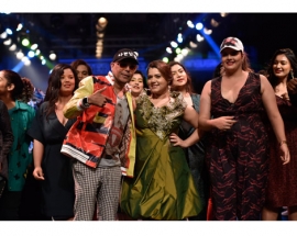 The Plus Size Store in collaboration with Narendra Kumar presented the trend setting collection at Lakme Fashion Week W/F 2018