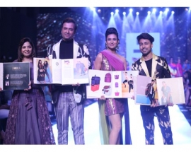 Divyanka Tripathi Dahiya Walked the Ramp For Horra Luxury at Bombay Times Fashion Week