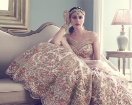 Actress Aditi Rao Hydari turns muse for KALKI Fashion`s Bride and Baraat` 19 collection