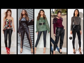 How to make a hot statement with leather in winters!