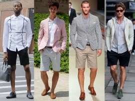 Now trending: Men wearing short shorts this summer