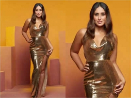 Kareena Kapoor Khan flaunts her curves in a sequined gown