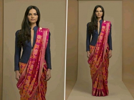 How to style saris in winters