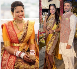 Sameera Reddy repurposes wedding outfit after eight years; gives lessons on sustainability