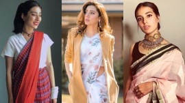 How to style printed saris in summers