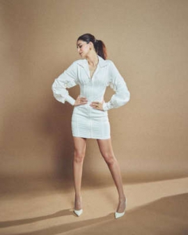 Ananya Panday makes a dashing statement in a white shirt dress from Self Cntrd; Yay or Nay?