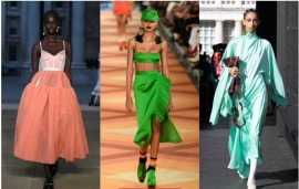 Spotted on the catwalk: Pantone’s spring/summer 2023 fashion colours