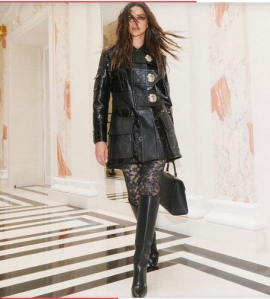 Deepika Padukone slays in goth-inspired glam look at Louis Vuitton`s Paris Fashion Week show