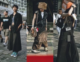 Street style trends at Taipei Fashion Week: Bubble soles and a pandemonium of prints
