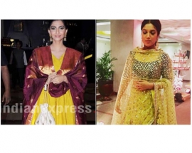 SonamKapoor and BhumiPednekar welcome spring in yellow — the traditional way