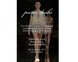 Designer Purvi Doshi to open Her First outlet in Mumbai