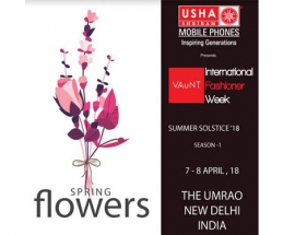 Usha Shriram Mobile Phones Present Vaunt International Fashioner Week  Makes its debut in Delhi