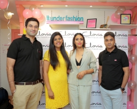 Actress Swara Bhasker visits Clovia`s Kalkaji store on its first anniversary - a premium lingerie & loungewear brand