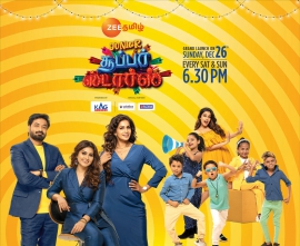 Triple Bonanza for viewers as Zee Tamil announces the launch of Junior Super Stars-S4, Rajini and Vidya No 1 during this festive season