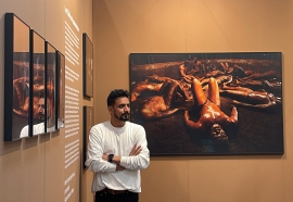 Jayesh Kumar Sharma, in collaboration with Nine Fish Art Gallery, exhibits his `Kushti` and `Leela` series at the MIA Photo Fair 2023 Milan