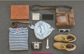 A globetrotter’s wardrobe essentials: “What you are wearing plus one more outfit”
