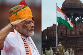 Colours of freedom: PM Modi`s turban choice brightens India`s I-Day celebrations