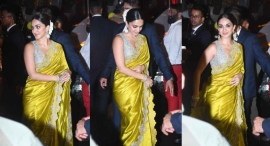 Kiara Advani`s mustard saree with a blingy blouse is one to bookmark; proves she is a true fashion inspiration