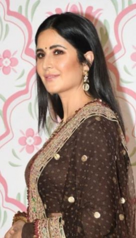 Katrina Kaif`s unapologetic love for Sabyasachi lehenga as she channels old-world glamor at Diwali party