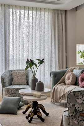 Sheer Curtains and Transparent