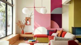 Bold Color Blocking and Graphic Walls: Making a Statement in Design