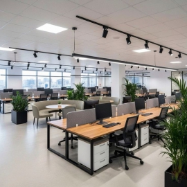 Office interior design has shifted from simple aesthetics to creating environments that actively support productivity, wellbeing, and flexibility, especially with the rise of hybrid work models in 202